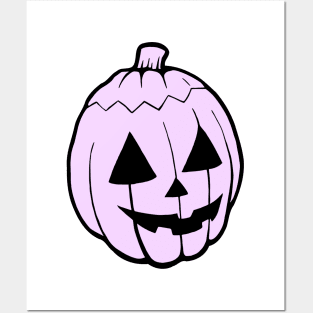 Lilac Pumpkin Posters and Art